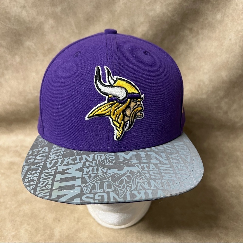 Minnesota Vikings New Era Fitted Hat Size 7 5/8